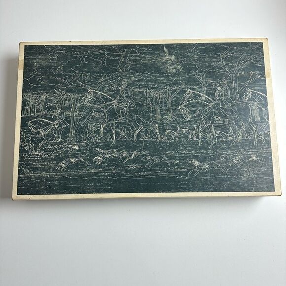 Vintage Marshall Field’s Chicago Department Store Equestrian Theme Box - Picture 1 of 10